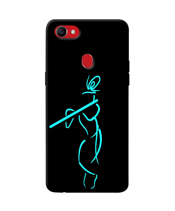 Lord Krishna Sketch Oppo F7 Back Cover