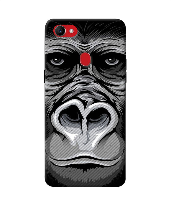 Black Chimpanzee Oppo F7 Back Cover