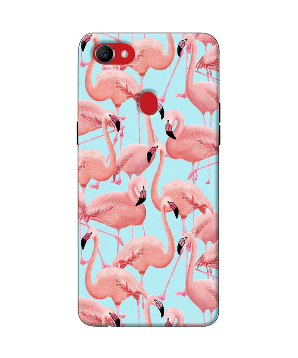 Abstract Sheer Bird Print Oppo F7 Back Cover