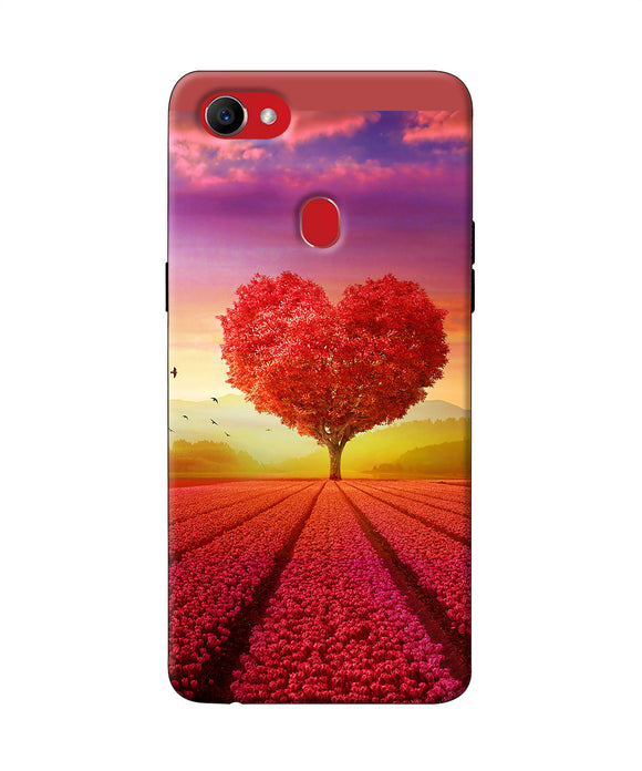 Natural Heart Tree Oppo F7 Back Cover