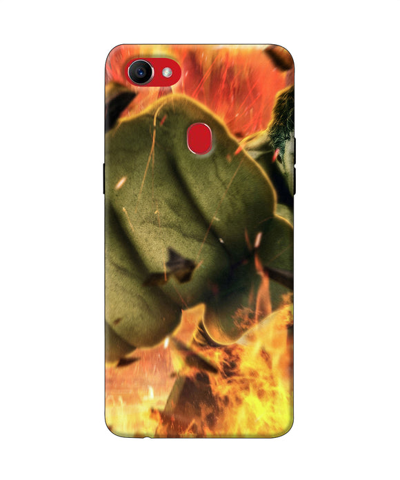 Hulk Smash Oppo F7 Back Cover