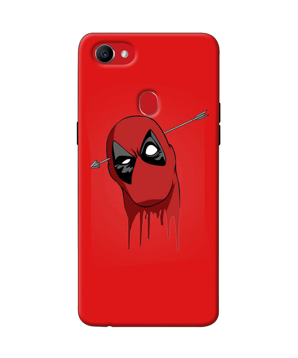 Funny Deadpool Oppo F7 Back Cover