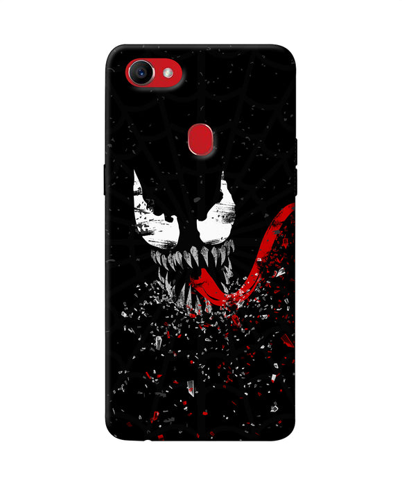 Venom Black Poster Oppo F7 Back Cover