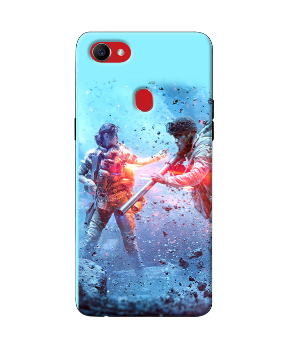 Pubg Water Fight Oppo F7 Back Cover