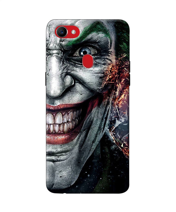 Joker Half Face Oppo F7 Back Cover