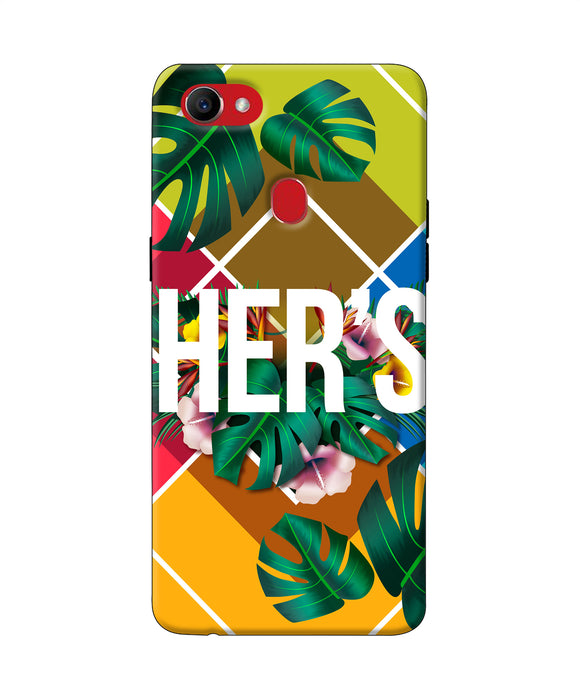 His Her Two Oppo F7 Back Cover