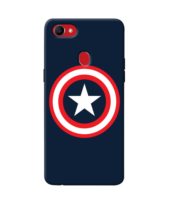 Captain America Logo Oppo F7 Back Cover