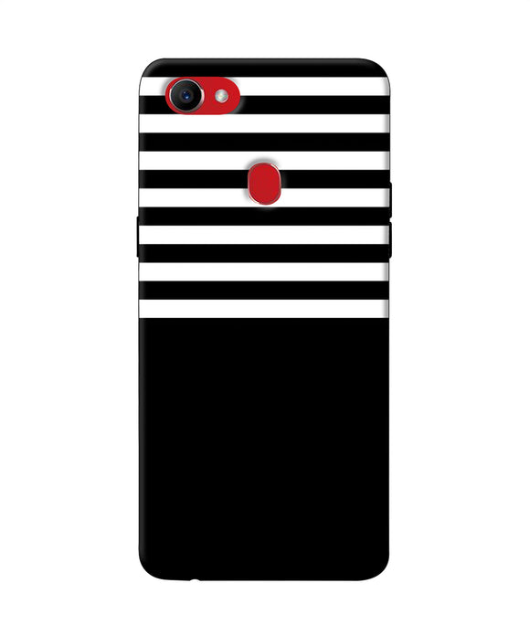Black And White Print Oppo F7 Back Cover