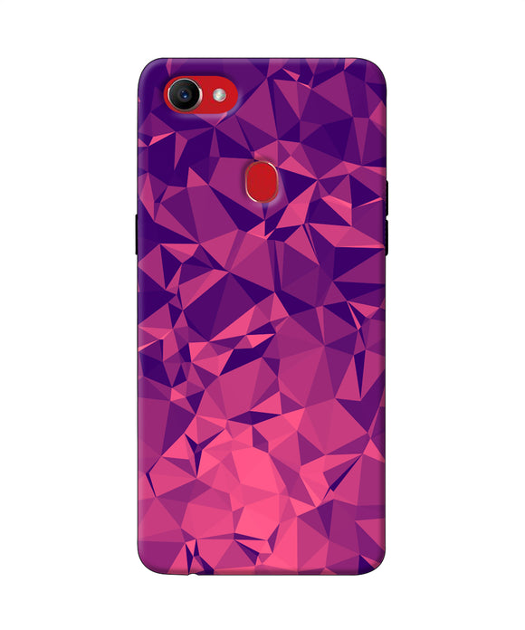 Abstract Red Blue Shine Oppo F7 Back Cover