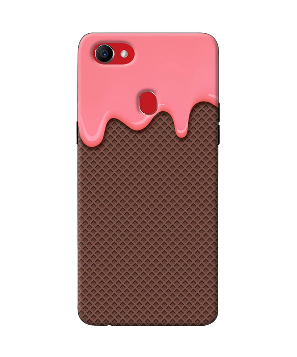 Waffle Cream Biscuit Oppo F7 Back Cover