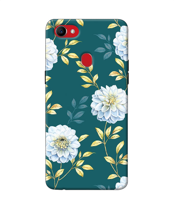 Flower Canvas Oppo F7 Back Cover