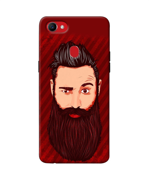 Beardo Character Oppo F7 Back Cover