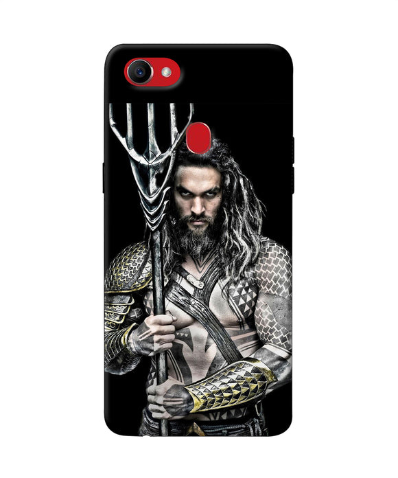 Aquaman Trident Black Oppo F7 Back Cover