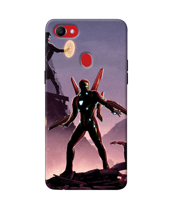 Ironman On Planet Oppo F7 Back Cover