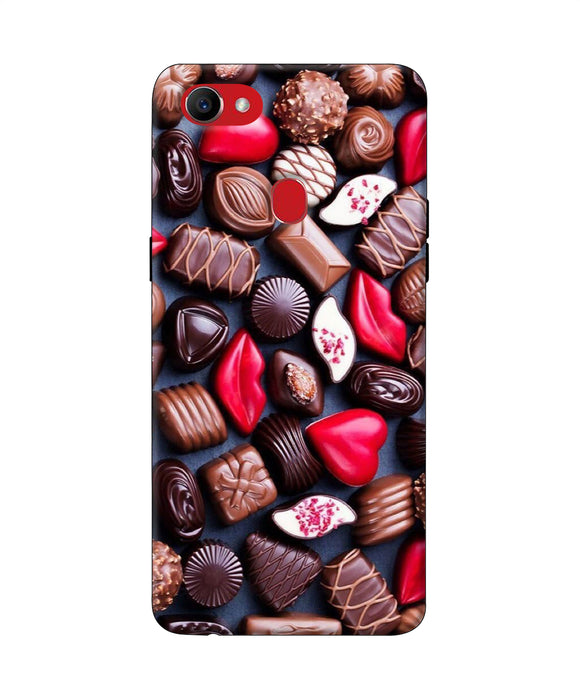 Valentine Special Chocolates Oppo F7 Back Cover