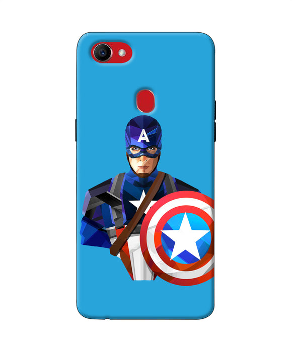 Captain America Character Oppo F7 Back Cover