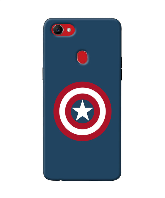 Captain America Logo Oppo F7 Back Cover