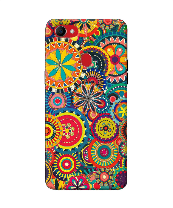 Colorful Circle Pattern Oppo F7 Back Cover
