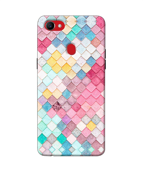 Colorful Fish Skin Oppo F7 Back Cover