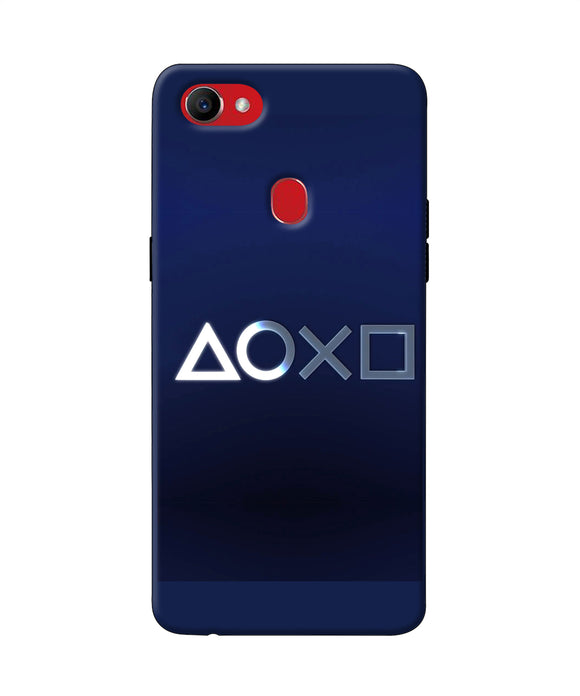 Aoxo Logo Oppo F7 Back Cover
