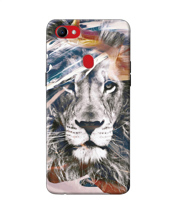 Lion Poster Oppo F7 Back Cover