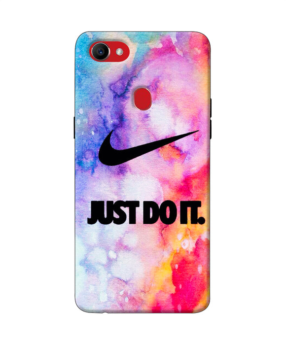 Just Do It Colors Oppo F7 Back Cover