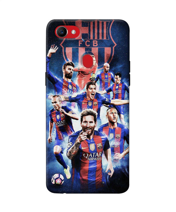 Messi Fcb Team Oppo F7 Back Cover