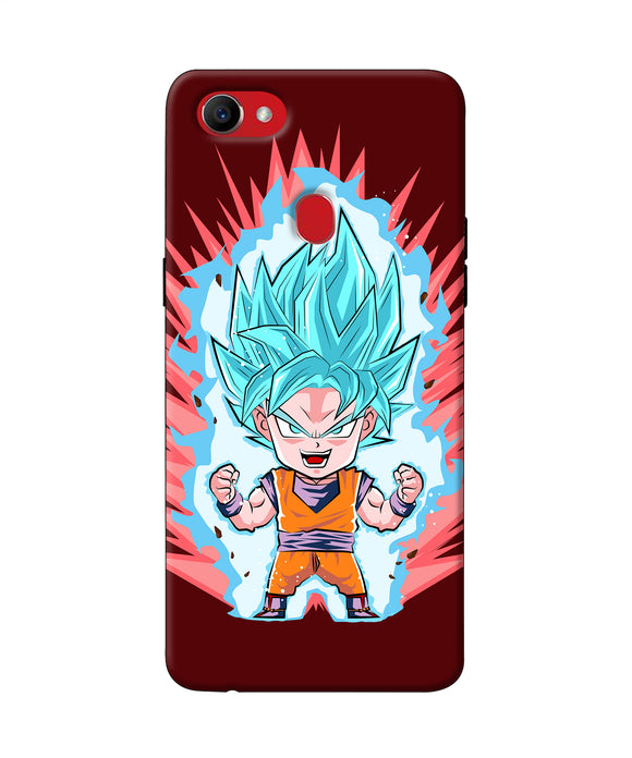 Goku Little Character Oppo F7 Back Cover
