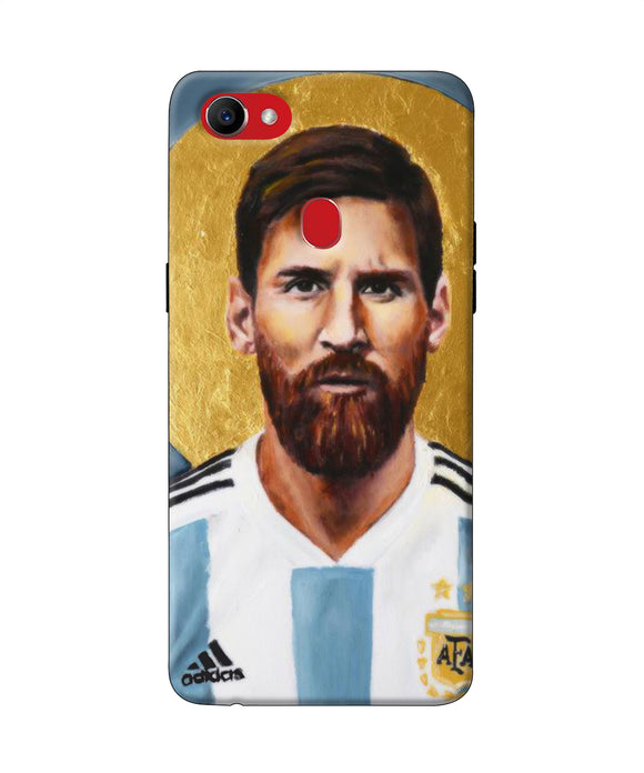 Messi Face Oppo F7 Back Cover