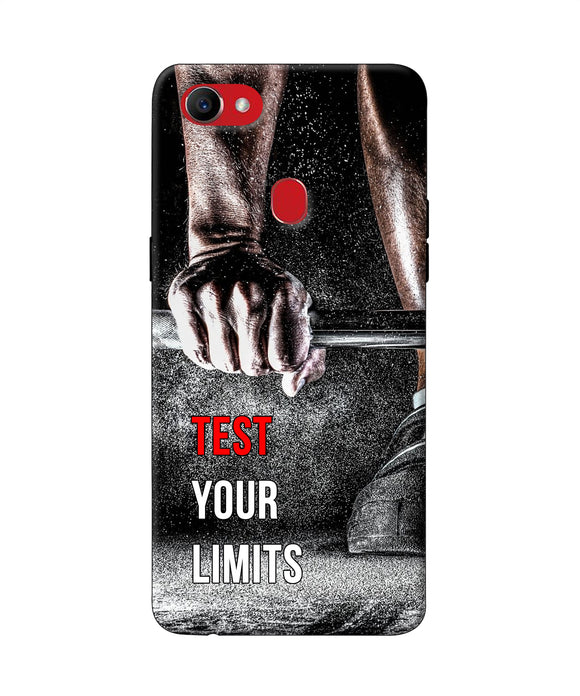 Test Your Limit Quote Oppo F7 Back Cover