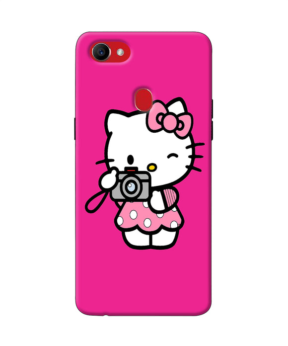 Hello Kitty Cam Pink Oppo F7 Back Cover