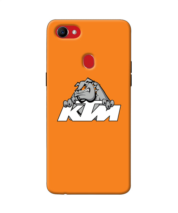 Ktm Dog Logo Oppo F7 Back Cover
