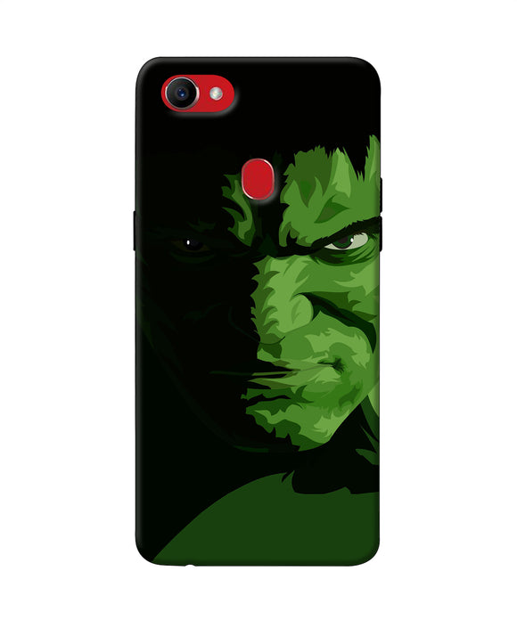 Hulk Green Painting Oppo F7 Back Cover