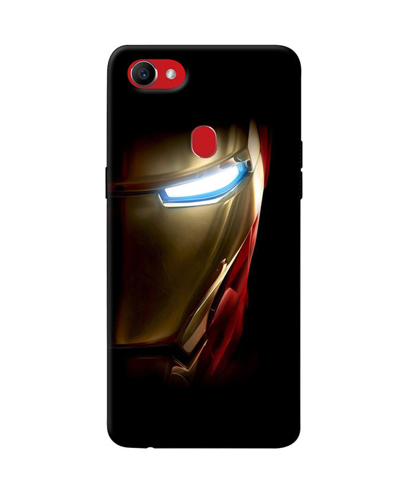 Ironman Half Face Oppo F7 Back Cover