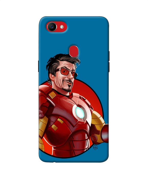 Ironman Animate Oppo F7 Back Cover