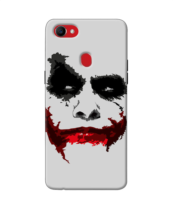 Joker Dark Knight Red Smile Oppo F7 Back Cover