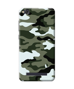 Camouflage Redmi 4a Back Cover
