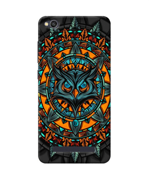 Angry Owl Art Redmi 4a Back Cover