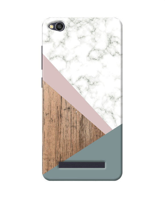 Marble Wood Abstract Redmi 4a Back Cover