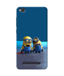 Minion Laughing Redmi 4a Back Cover