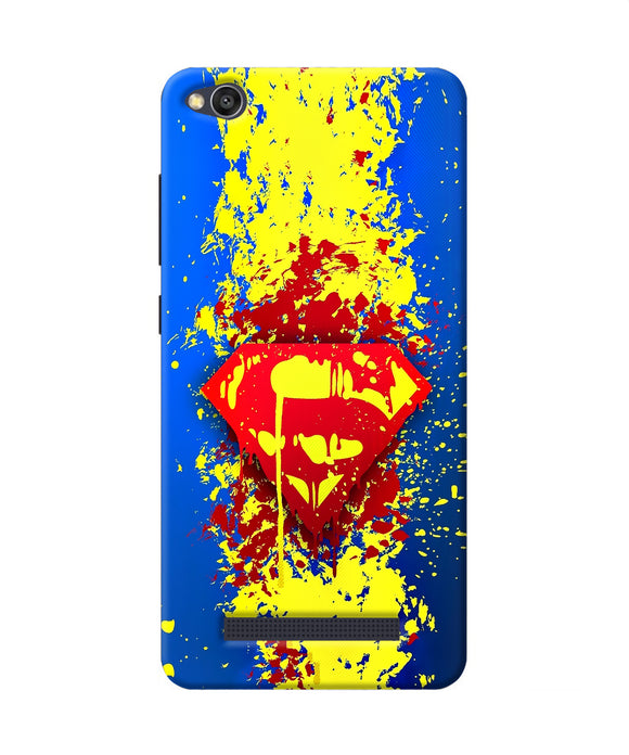 Superman Logo Redmi 4a Back Cover