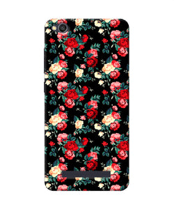 Rose Pattern Redmi 4a Back Cover