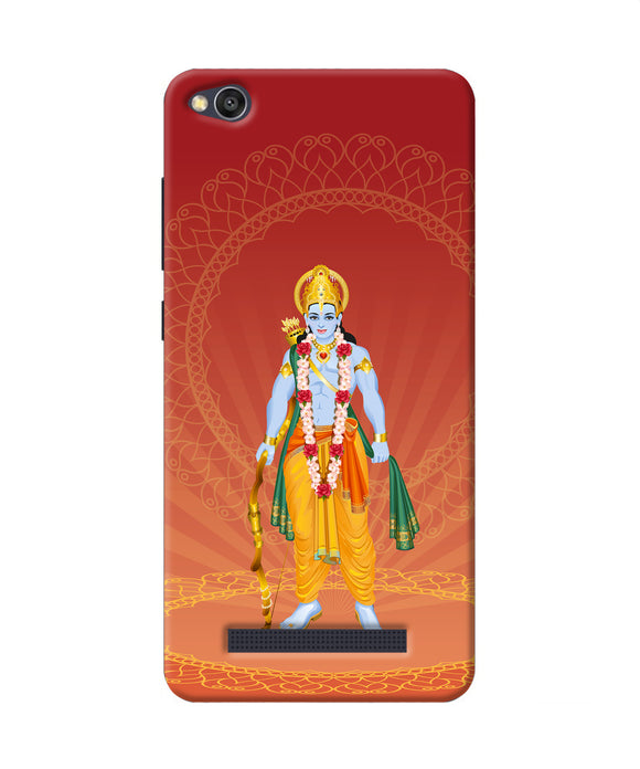 Lord Ram Redmi 4a Back Cover