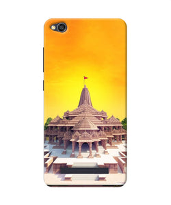 Ram Mandir Ayodhya Redmi 4a Back Cover