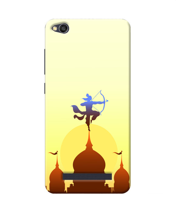 Lord Ram-5 Redmi 4a Back Cover