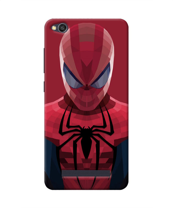 Spiderman Art Redmi 4A Real 4D Back Cover