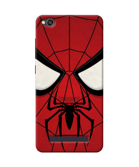 Spiderman Face Redmi 4A Real 4D Back Cover