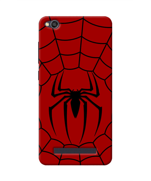 Spiderman Web Redmi 4A Real 4D Back Cover