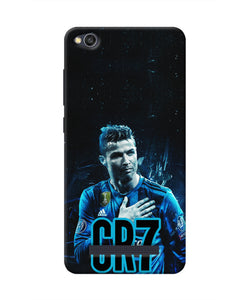 Christiano Ronaldo Blue Redmi 4A Real 4D Back Cover