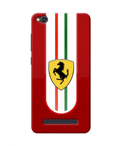 Ferrari Art Redmi 4A Real 4D Back Cover